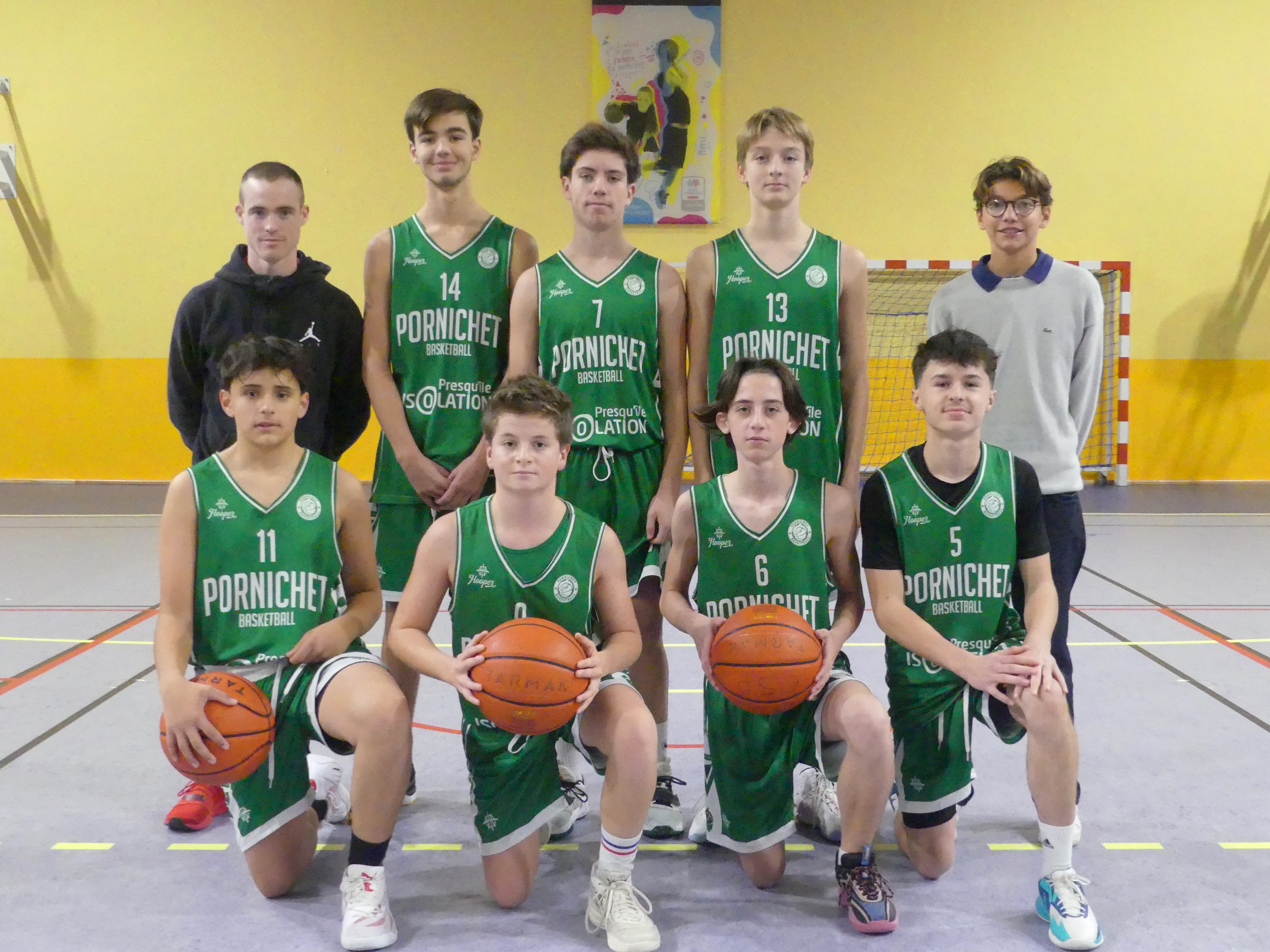 U15 Masculins ES PORNICHET BASKET